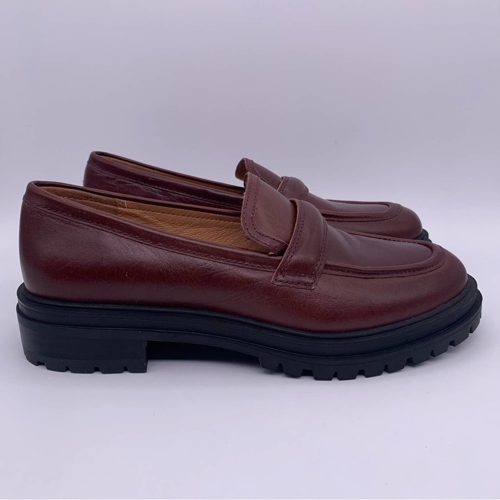 Madewell The Bradley Lugsole Loafer in Leather Women's Shoes  -  Size:   8.5